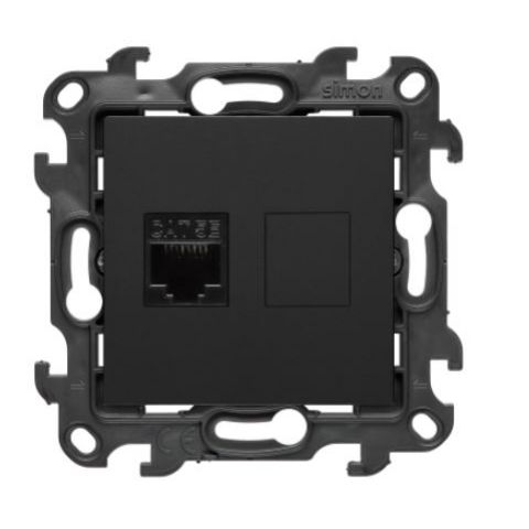 Simon 24 Gniazdo komputerowe pojedyncze RJ45 kat. 5e czarny mat N51.01/49 - przechwytywanie[295].jpg
